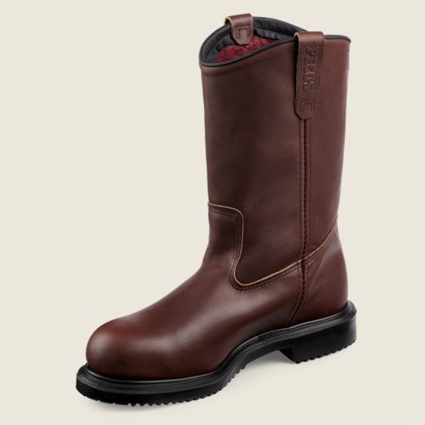 Botas de Seguridad Red Wing Hombre Marrom - Supersole® - 11-Inch Insulated Toe Pull-On - 431-ETWYGC